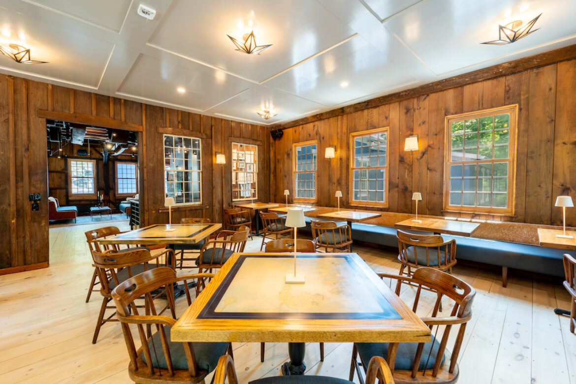 Dining Room at The Brushmill by the Waterfall