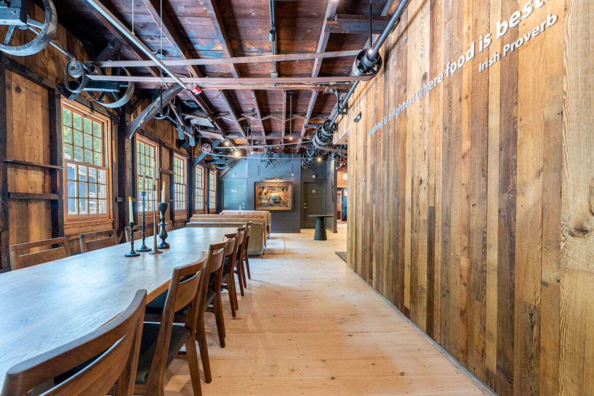 Chef’s Table At the Brushmill by the Waterfall