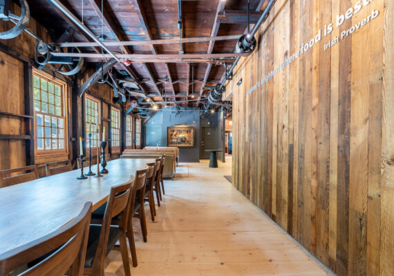 Chef’s Table At the Brushmill by the Waterfall